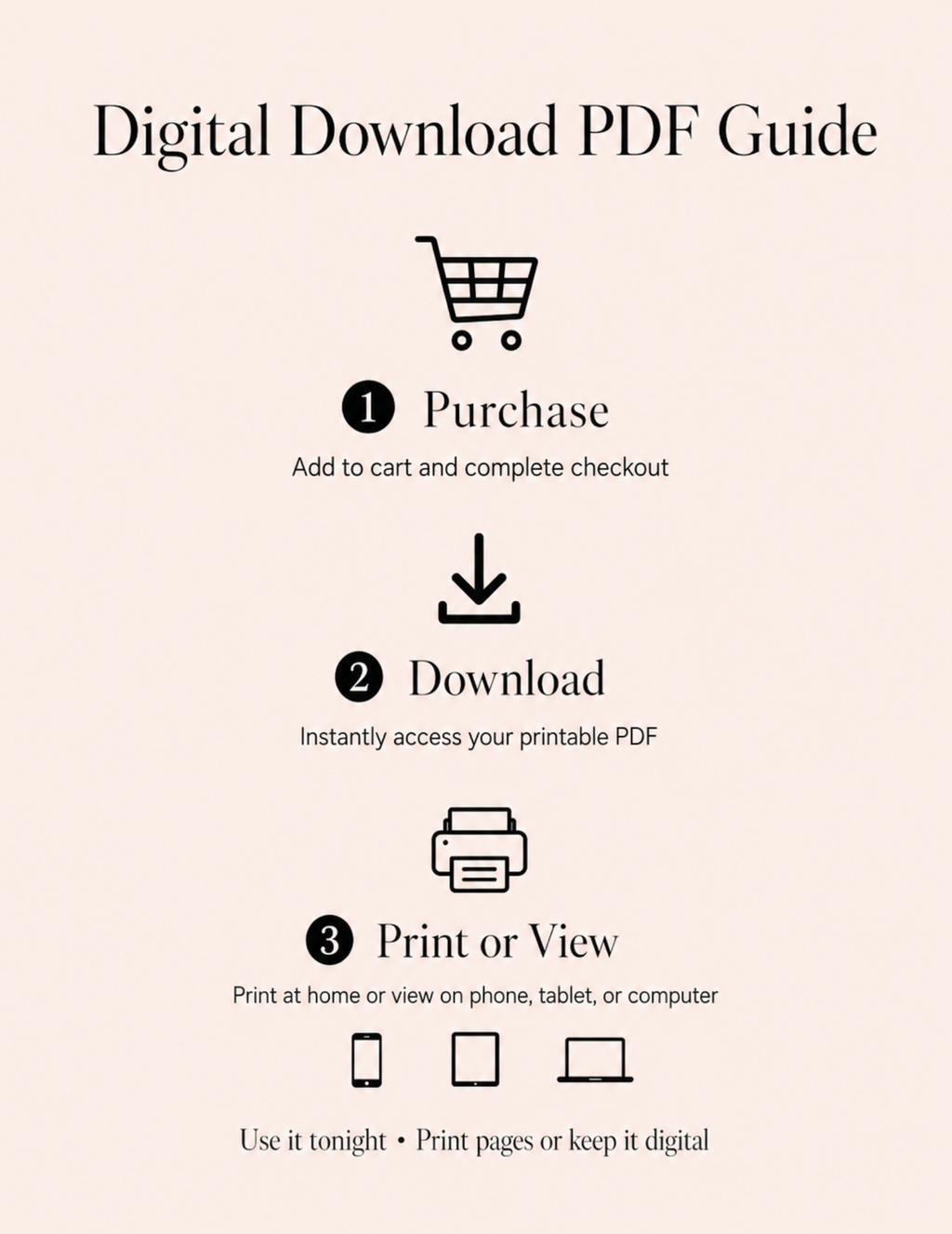 Before You Sleep Christian prayer journal displayed digitally on a phone or tablet.
